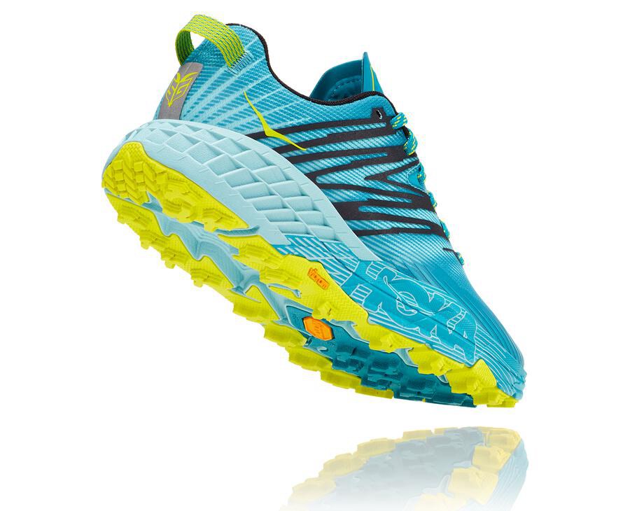 Hoka One One Trainers Womens Turquoise - Speedgoat 4 - 72953ENBD